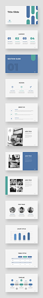 PPT Presentation Template Mobion