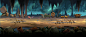 Side-Scrolling _forest, H J W : Photoshop