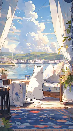 AI数字艺术游戏场景插画-众图网