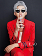 吴亦凡、徐静蕾登《Harper's Bazaar时尚芭莎》2015年2月刊(下半月)封面