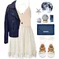 A fashion look from July 2016 featuring v-neck tank, leather jackets and RED Valentino. Browse and shop related looks.