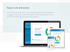 Small preview of panel I did some time ago for TrustScore. 
TrustScore is a startup that will help you gain more positive points when applying for a loan.

Description thanks to fantastic &quot;Bacon ipsum&quot; :D

Will share more soon :)

Like my work? 