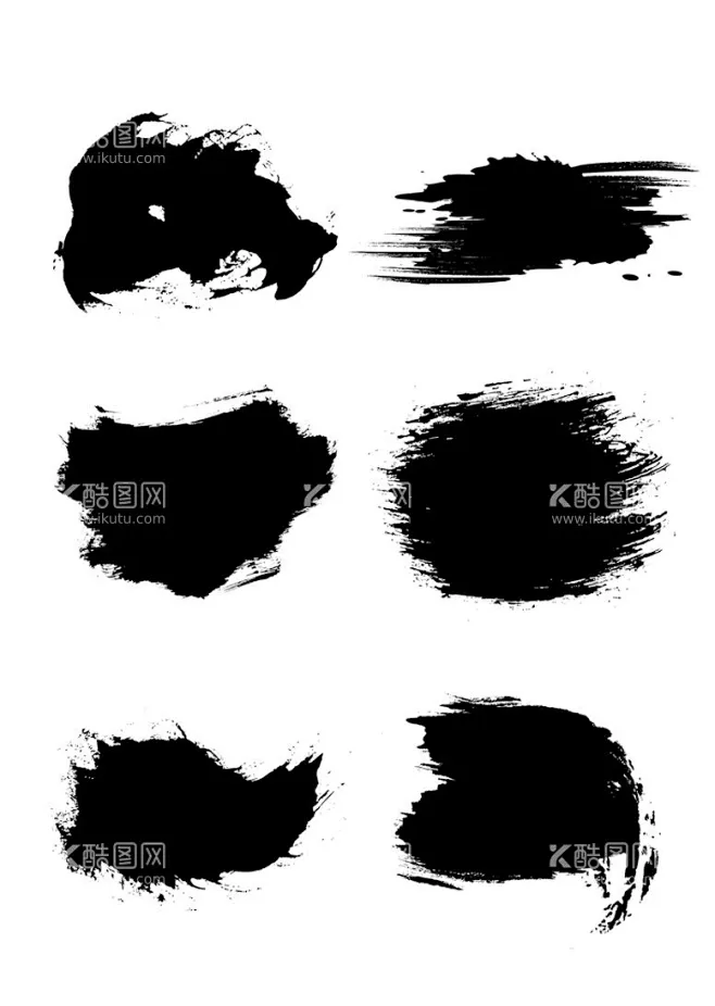 毛笔笔触 - 源文件下载【酷图网】毛笔笔触,笔刷效果,毛笔字笔刷,彩色笔刷,笔刷字体,水彩墨迹,毛笔书法,墨迹,素材,黑色墨迹,水墨笔迹,水墨 ...