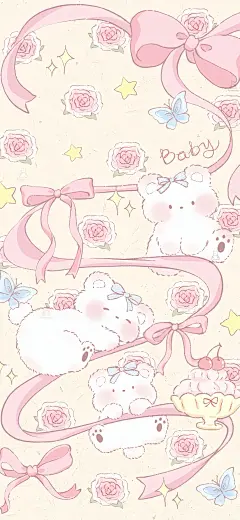 满屏小动物可爱壁纸... - @甜滋滋的草莓酱的微博 - 微博