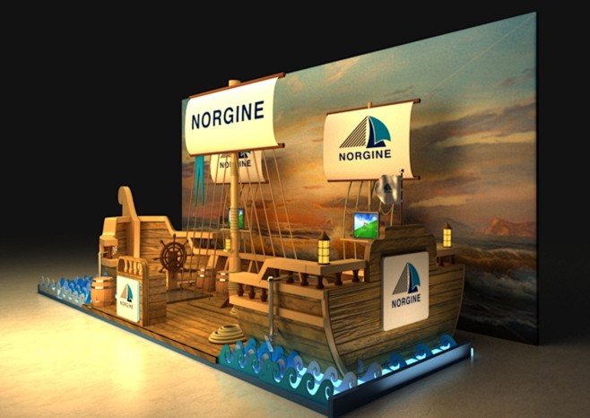 norgine ship booth :...