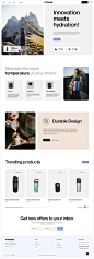 Prime - Ecommerce Termos Bottles by Usman A. on Dribbble
