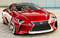 lexus LF-LC coupe concept at detroit auto show