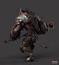 Minotaur, Miguel CBT : I did all the aspect on this character ready for cinematic production animation, from scratch, in around 150 hours, based on a concept art by Konechaos.
I recorded all the process in realtime without any cuts, explaining how I did i