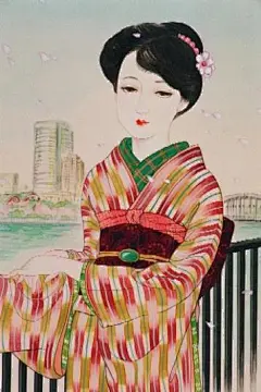 日本手绘和服#日本# #日本服饰# #日本和服# #软装元素# #插画# #软装设计# www.loookdesign.com国内最专业软装网
