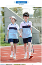 小学生校服儿童春秋季运动套装中学生三件套英伦风五六七年级班服-淘宝网