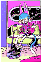 日本的插画师 JINX88，一组嘻哈风格小盆友插画

（tum：jinx88kc） ​​​​