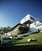 architecture house Render Villa visualization