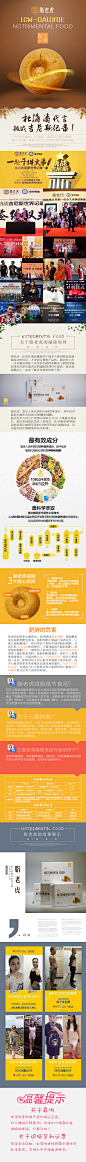 清新简约风饼干详情页PSD模版