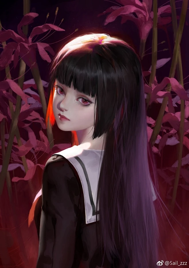 老图混下#地狱少女##阎魔爱# -花瓣网