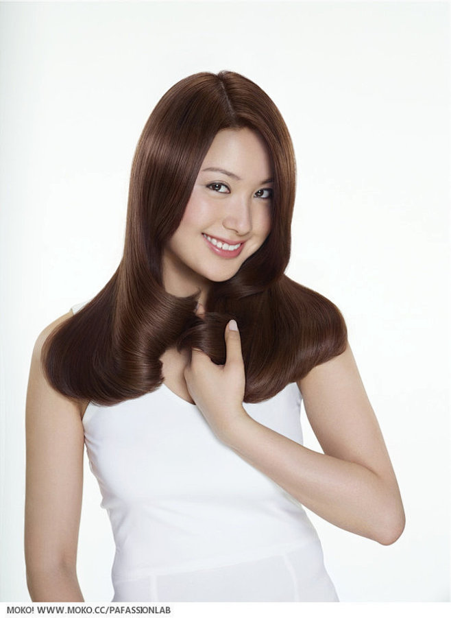 美女头发 模特头发 秀发