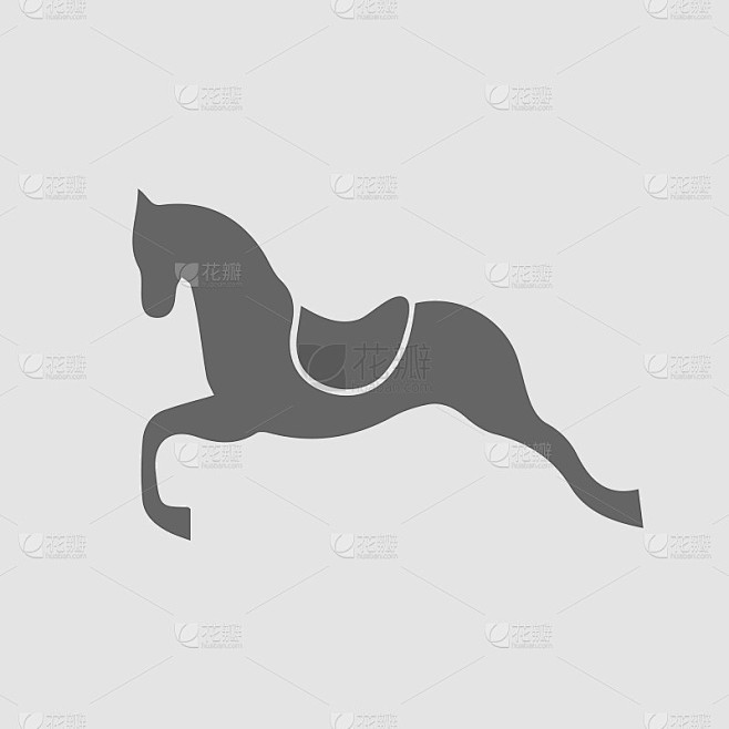 马矢量图标