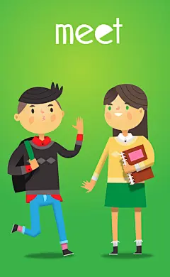 新学期开学儿童校车开学典礼读书卡通人物形象插画ai矢量设计素材-淘宝网