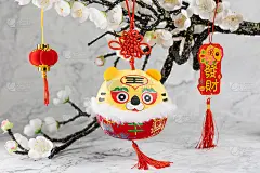 虎年春节素材图片
