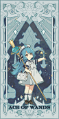 【权杖】（The Leangle)代表元素火，象征激情、能量和创造。