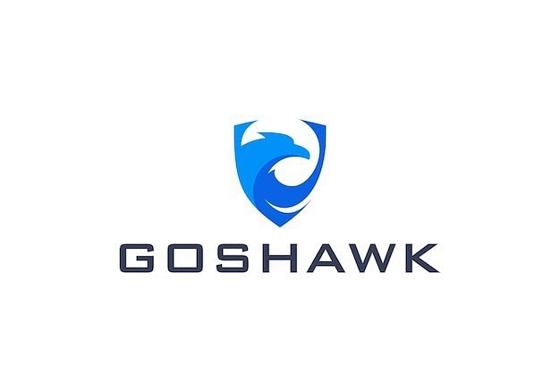老鹰盾牌标志logo矢量图设计素材
