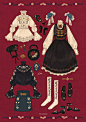 lolita服饰参考素材