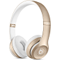 Beats Solo2 Wireless On-Ear Headphones Rose Gold : Beats by Dr. Dre Solo2 Wireless Headphones in Rose Gold lets you listen to your favorite music without any cords. Get fast, free shipping when you buy online.