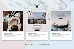 文艺时尚ins风格社交媒体旅拍英文字体文字排版海报psd模板素材-淘宝网