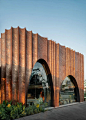 【项目名称】NANA咖啡烘焙店
Central Westville分店
【设计公司】IDIN Architects
【特色材料】曲面石材 HMR 

