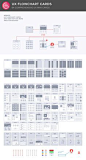 Website UX Flowchart Cards by Codemotion Design Kits on Creative Market