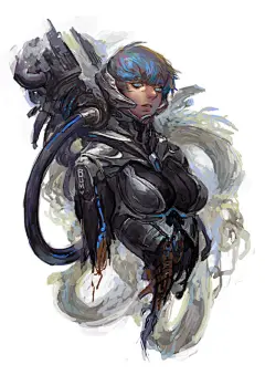 游戏原画素材/ 日韩风格 写实 CG设定 日韩风-淘宝网