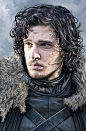 Jon Snow - Game Of Thrones Artwork