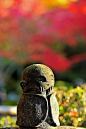 日本的园林景观中的那些石像 ​​​​