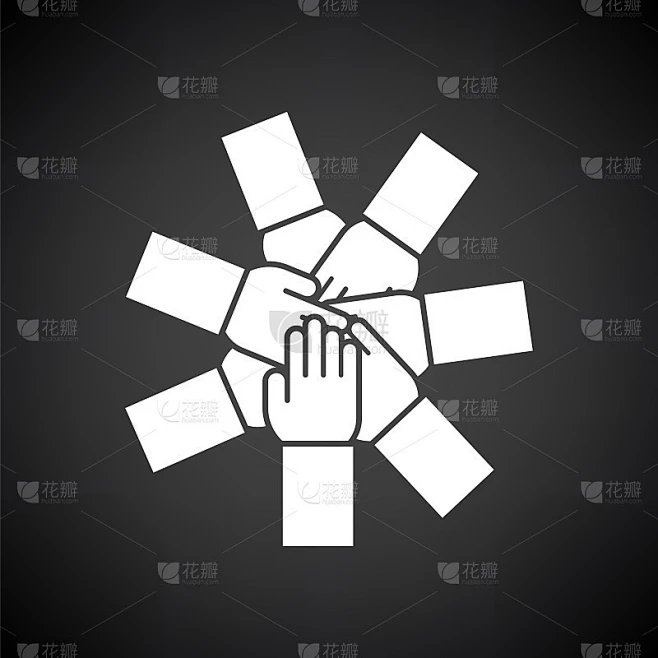 Unity And Teamwork Icon素材-花瓣网