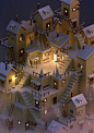 La taverne de l'échelon on Behance