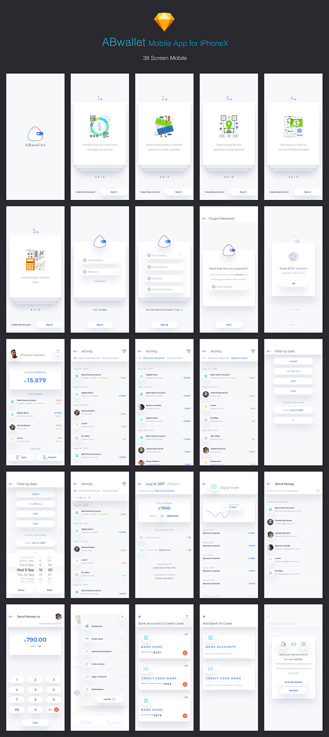 AB Wallet,金融，理财，登陆，银...
