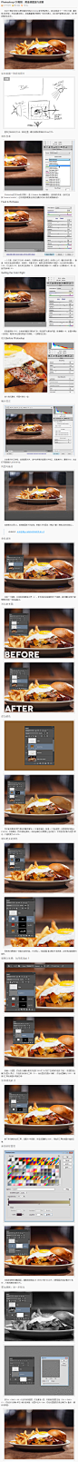 Photoshop CC教程：美食修图技巧详解 | 网页设计学
