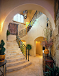 地中海U型楼梯设计理念，改装与照片