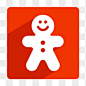 姜饼小人png图标元素➤来自 PNG搜索网 pngss.com 免费免扣png素材下载！卡通#图标#装饰#图案#