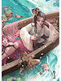 审美积累 古风插画