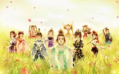 剑侠情缘网络版叁 万花 同人图 插画 壁纸 | 全门派小姐姐 | 半次元-第一中文COS绘画小说社区