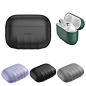 Shell Pattern Pure Silicone Shockproof Earphone Storage Case for Apple Airpods 3 Airpods Pro : Material: Environmental Silicone Compatible Model: AirPods Pro (AirPods 3) Feature: Reserve Charging Hole, Durable, Shell Pattern  Function: Anti-fall, Anti-scr