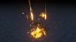 Fireball Meteor Rain VFX