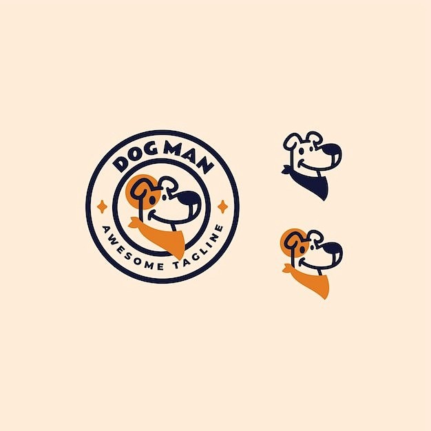 宠物狗宠物医院标志logo矢量图设计素材