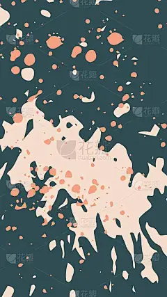 时尚的背景。图案垃圾、油漆、飞溅、柔和的现代颜色、纹理。手绘抽象向量集。社会故事，个人博客帖子模板的