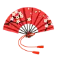 扇子古风PNG免抠元素 @♥⺌恋蝶︶ㄣ设计
