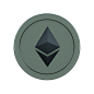 Eth Coin 3D Illustration