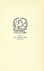 Curwen Press unicorn - designed by Percy Smith, c1926 | Flickr - 相片分享！