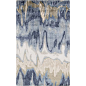 现代抽象蓝色客厅地毯贴图@北坤人素材