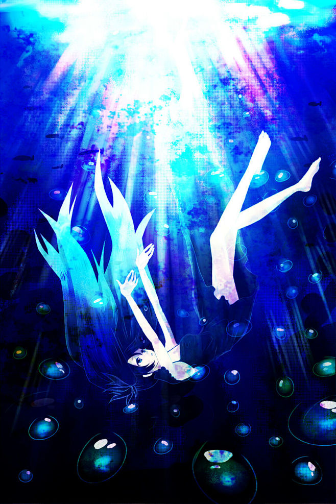 动漫#二次元#深海#美少女