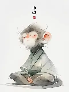 插画｜十二生肖点·禅